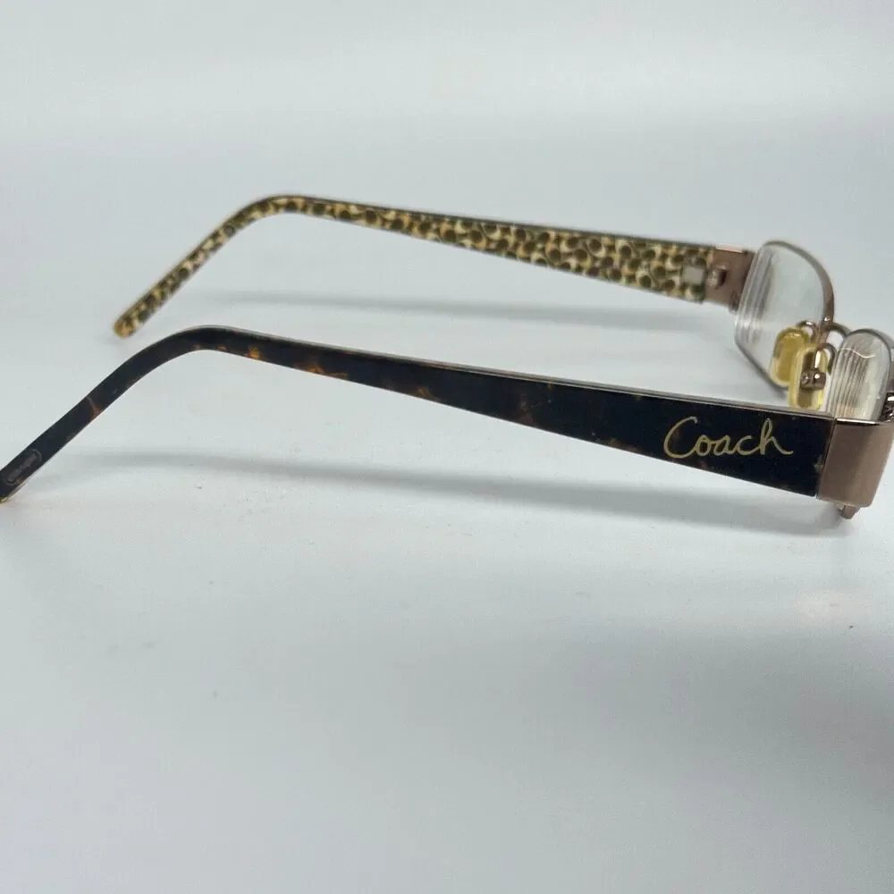 Coach TEODORA‎ 240 TAN 50-16 Eyeglasses Frames Full Rim H15971